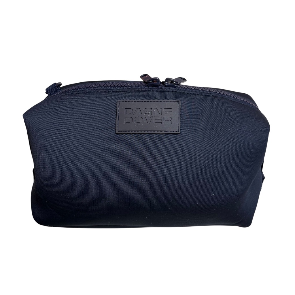 Dagne Dover Hunter Toiletry Bag In Blue Neoprene